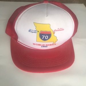 Vintage Cardinals/Royals 1985 I70 World Series Hat